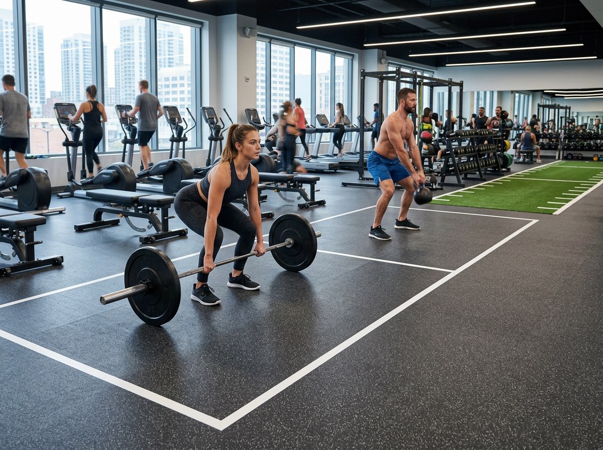 Cómo mejorar la imagen de un gimnasio con una renovación del suelo