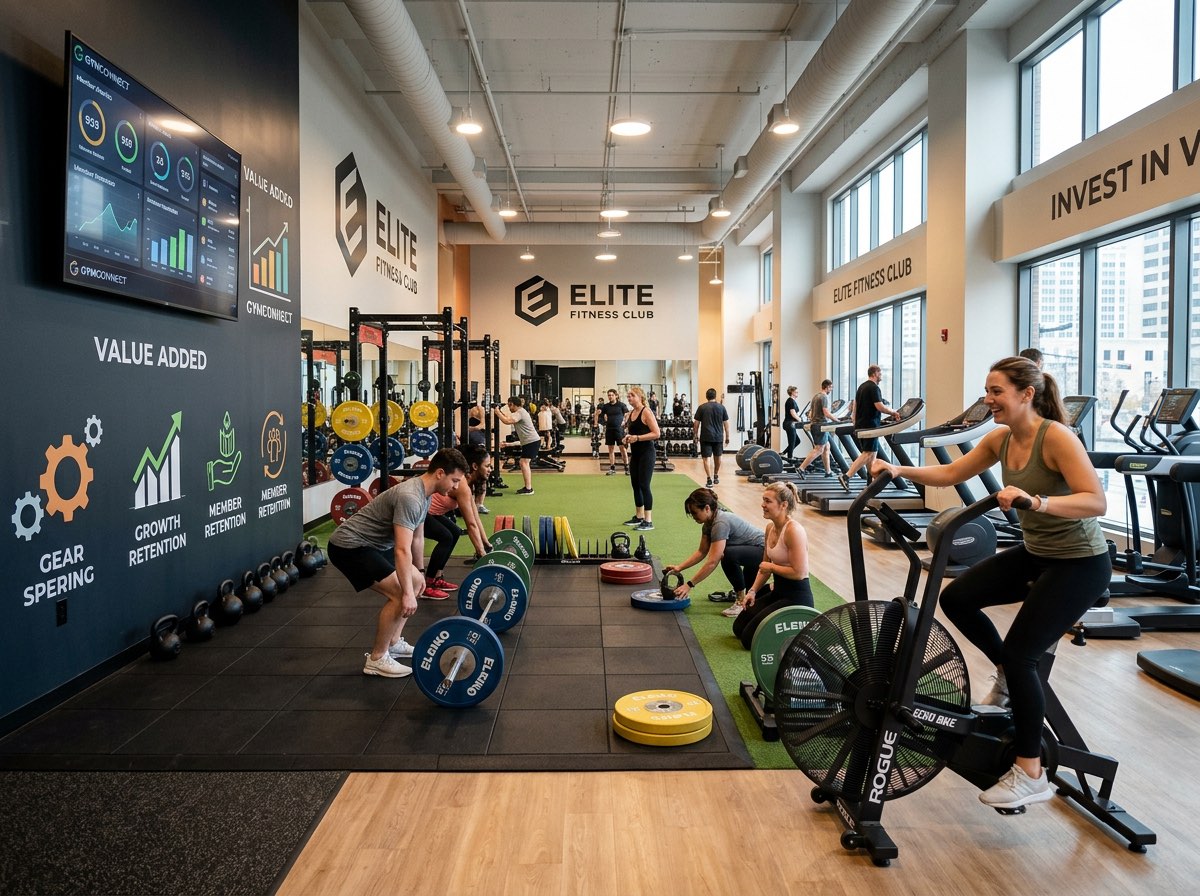 aumentar el valor de un gimnasio