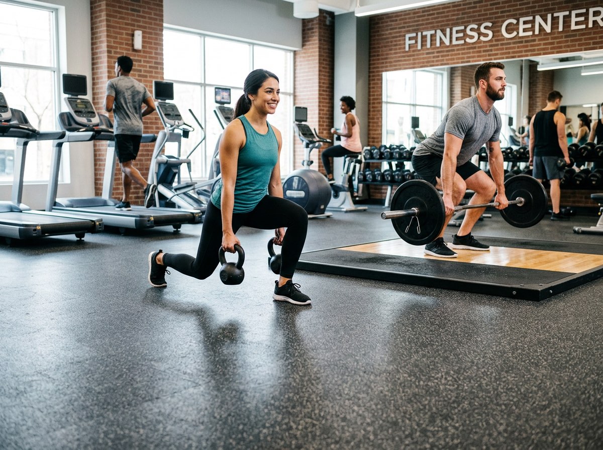 piso del gimnasio