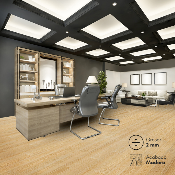 Rollo 40m2 Piso Imitación Madera - Imagen 4