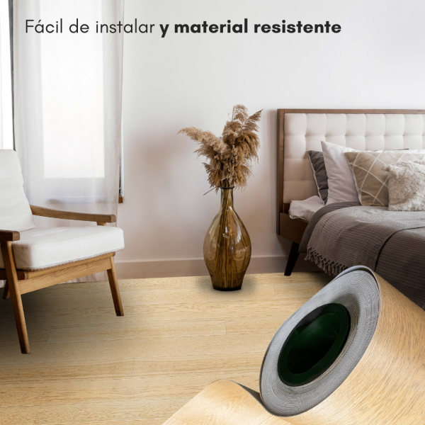 Rollo 40m2 Piso Imitación Madera - Imagen 6