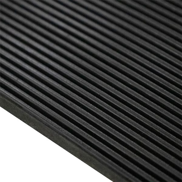 Tapete Dieléctrico Aislante de Caucho Negro