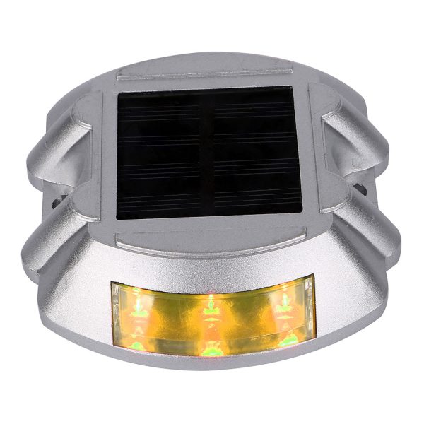 Vialetas con celda solar de acero Resistentes