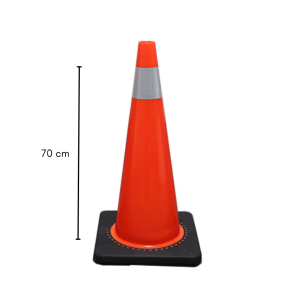 Cono vial 70 cm