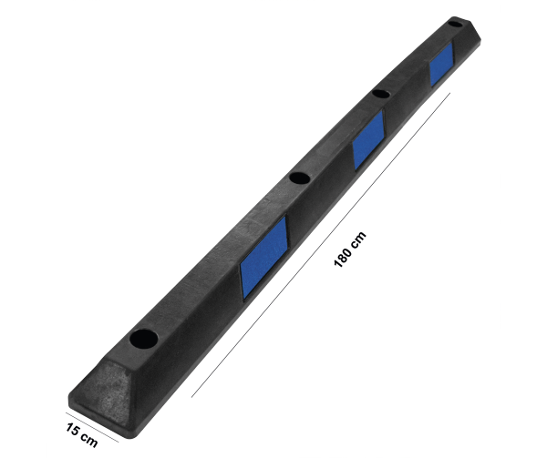 Topes para estacionamiento 180 cm Uso Rudo Azul