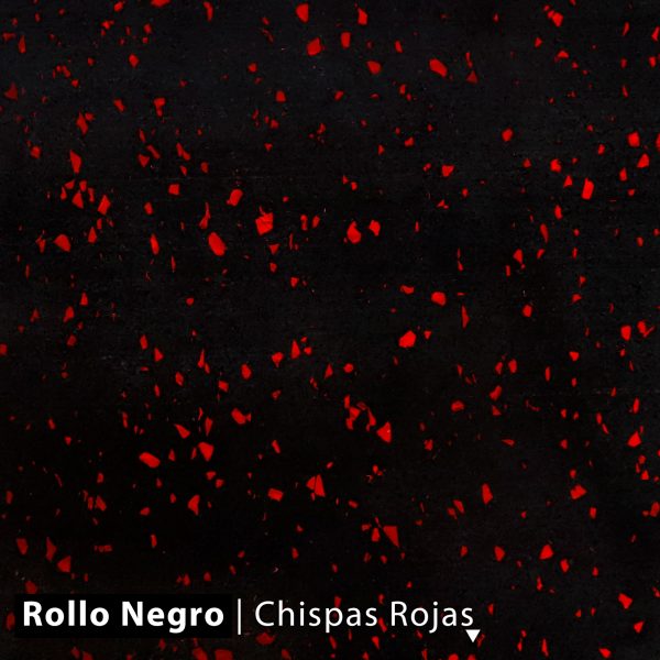 Piso gimnasio de hule chispas de color - Imagen 9