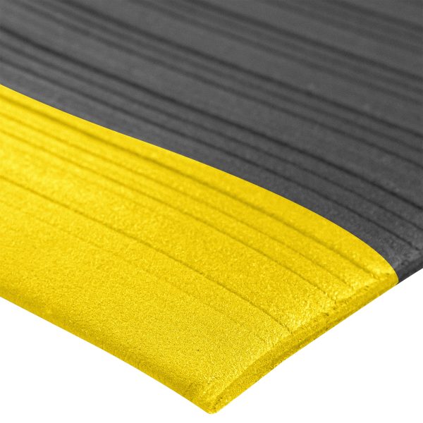 Tapete de seguridad negro con amarillo - Imagen 2