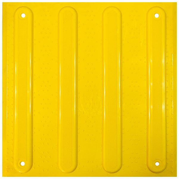 Guías podotáctiles para exterior plastico ABS