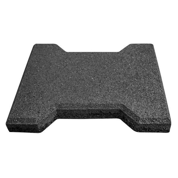 Piso ecuestre de hule para caballeriza Negro