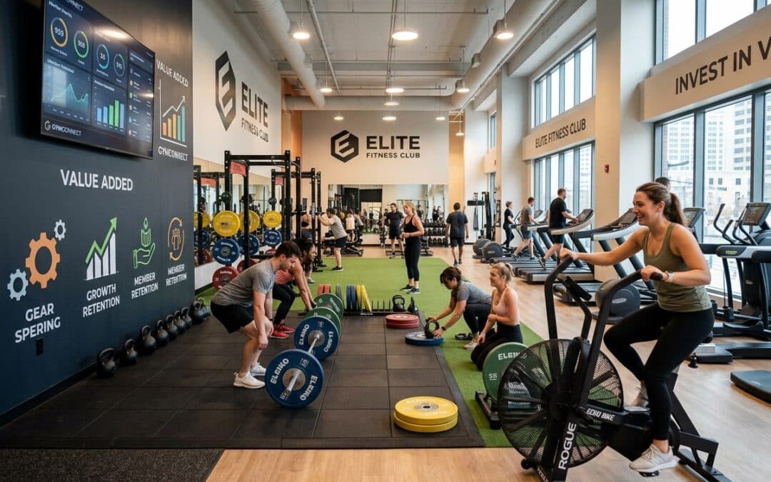 Inversiones que realmente aumentan el valor de un gimnasio