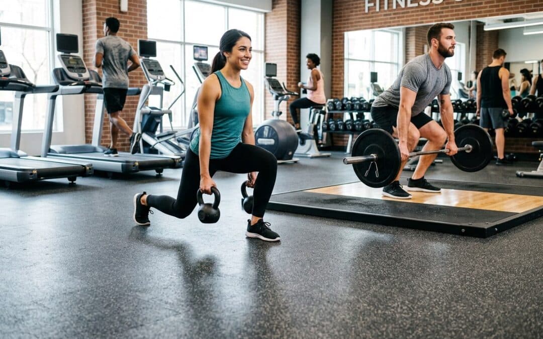 ¿Cómo influye el piso del gimnasio en la experiencia del cliente?