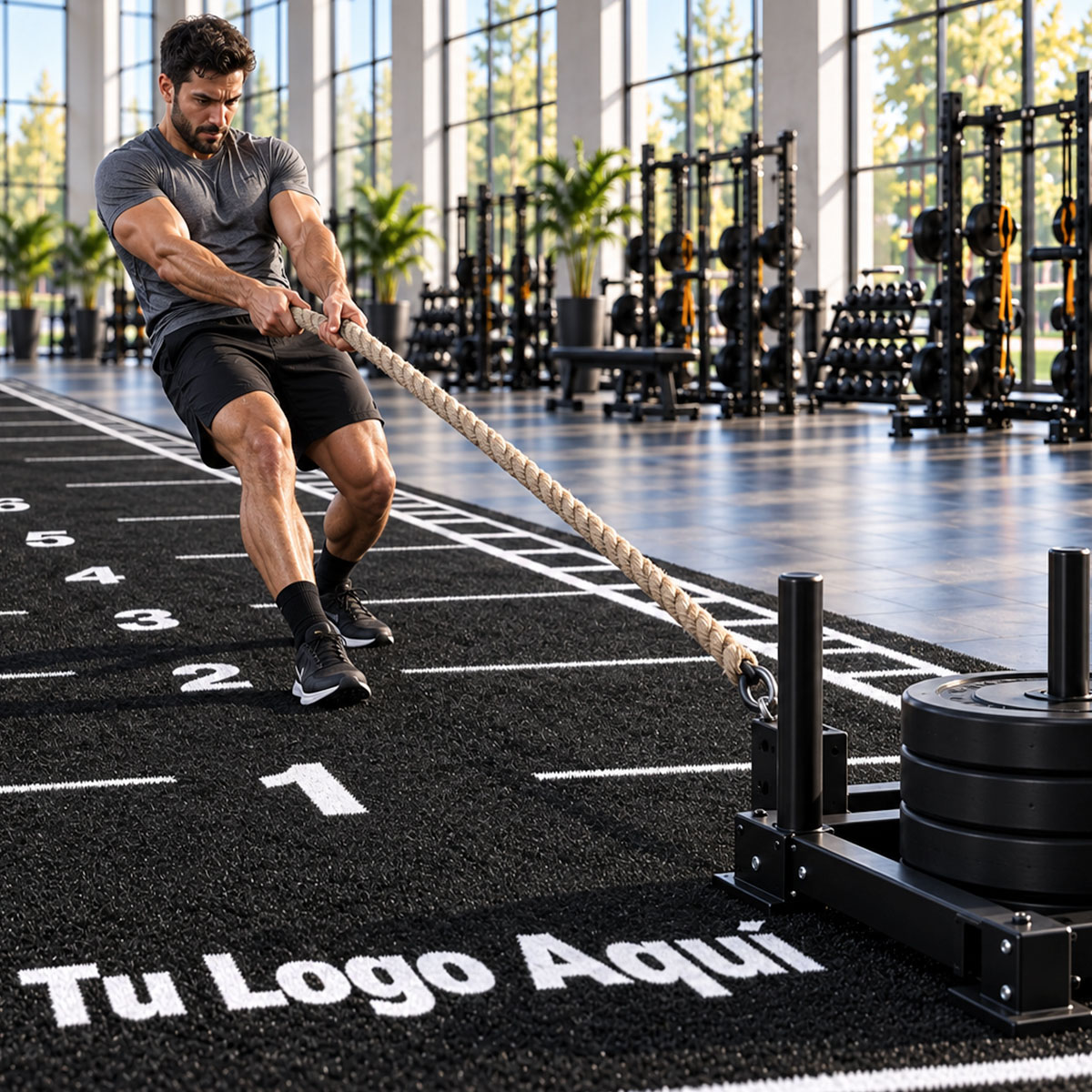 Pasto Negro para Gimnasio y Entrenamiento Funcional - Imagen 4