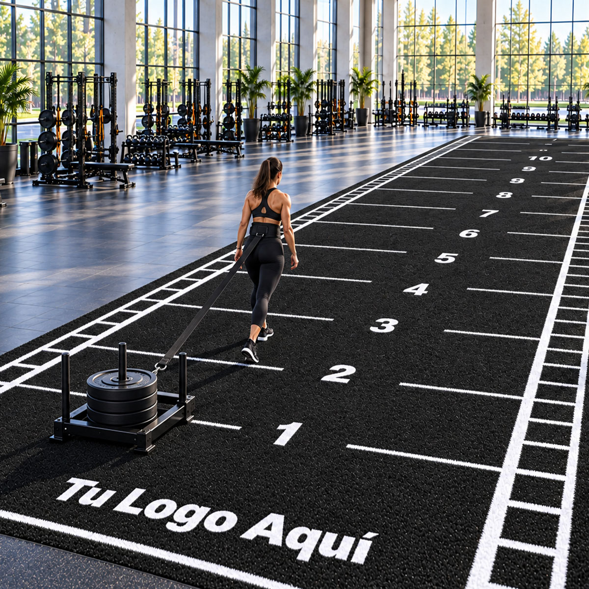 Pasto Negro para Gimnasio y Entrenamiento Funcional - Imagen 3