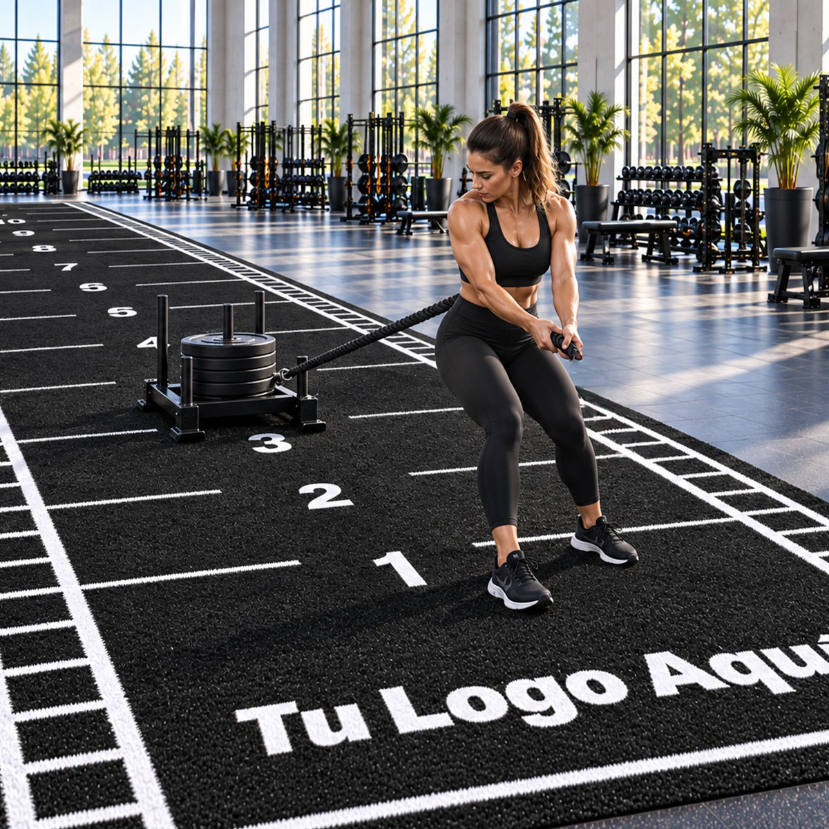 Pasto Negro para Gimnasio y Entrenamiento Funcional - Imagen 5